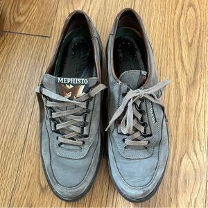 Mephisto Match Men's Gray Suede Shoes size 10